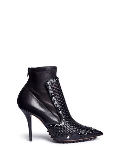 givenchy iron stretch ankle boots|Givenchy sandals for women.